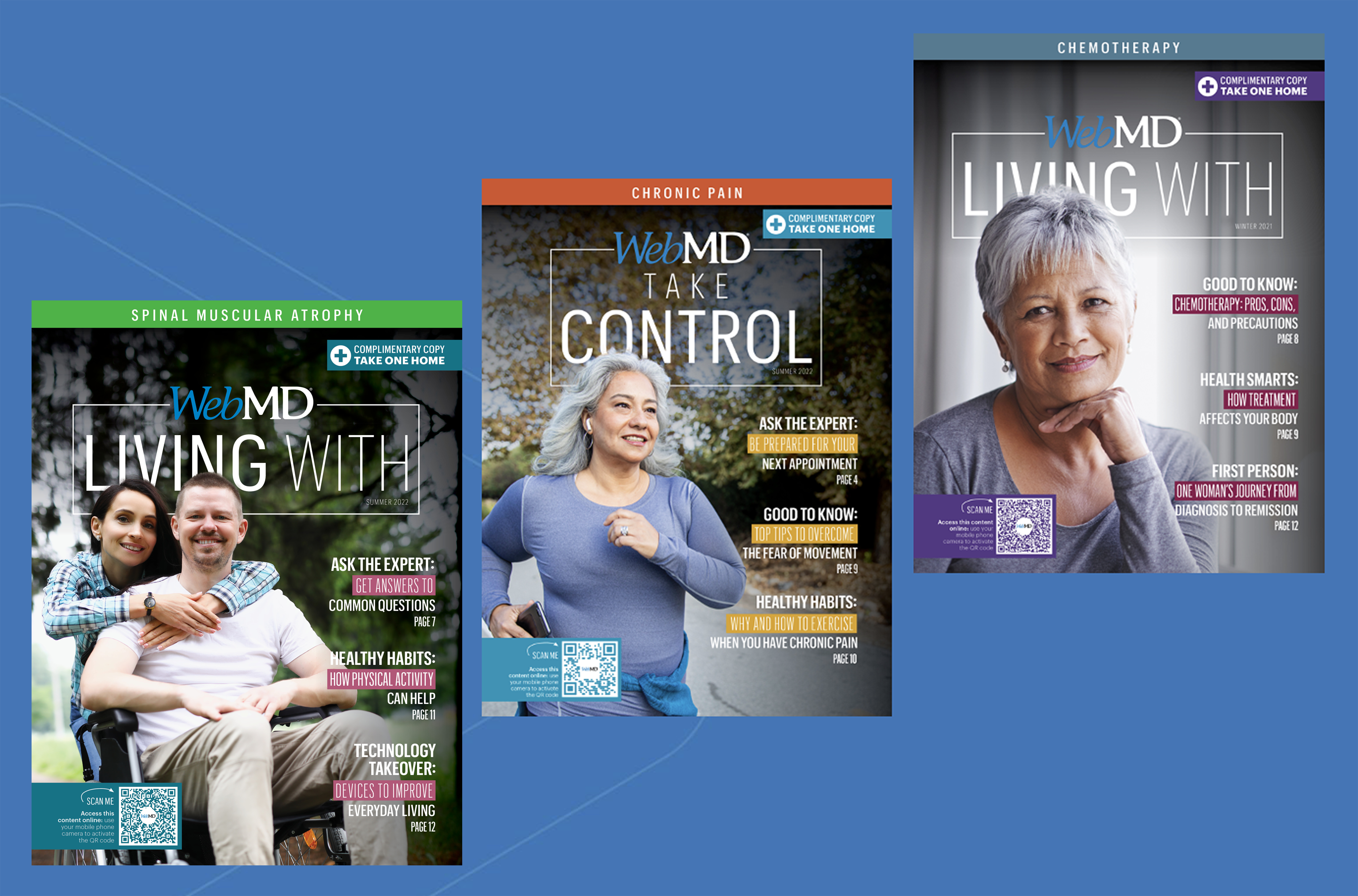 Custom Condition GuidesWebMD custom condition guides offer a fresh and dynamic approach to understanding health and wellness in today’s climate. The guides provide personalization on a variety of topics for audience engagement.