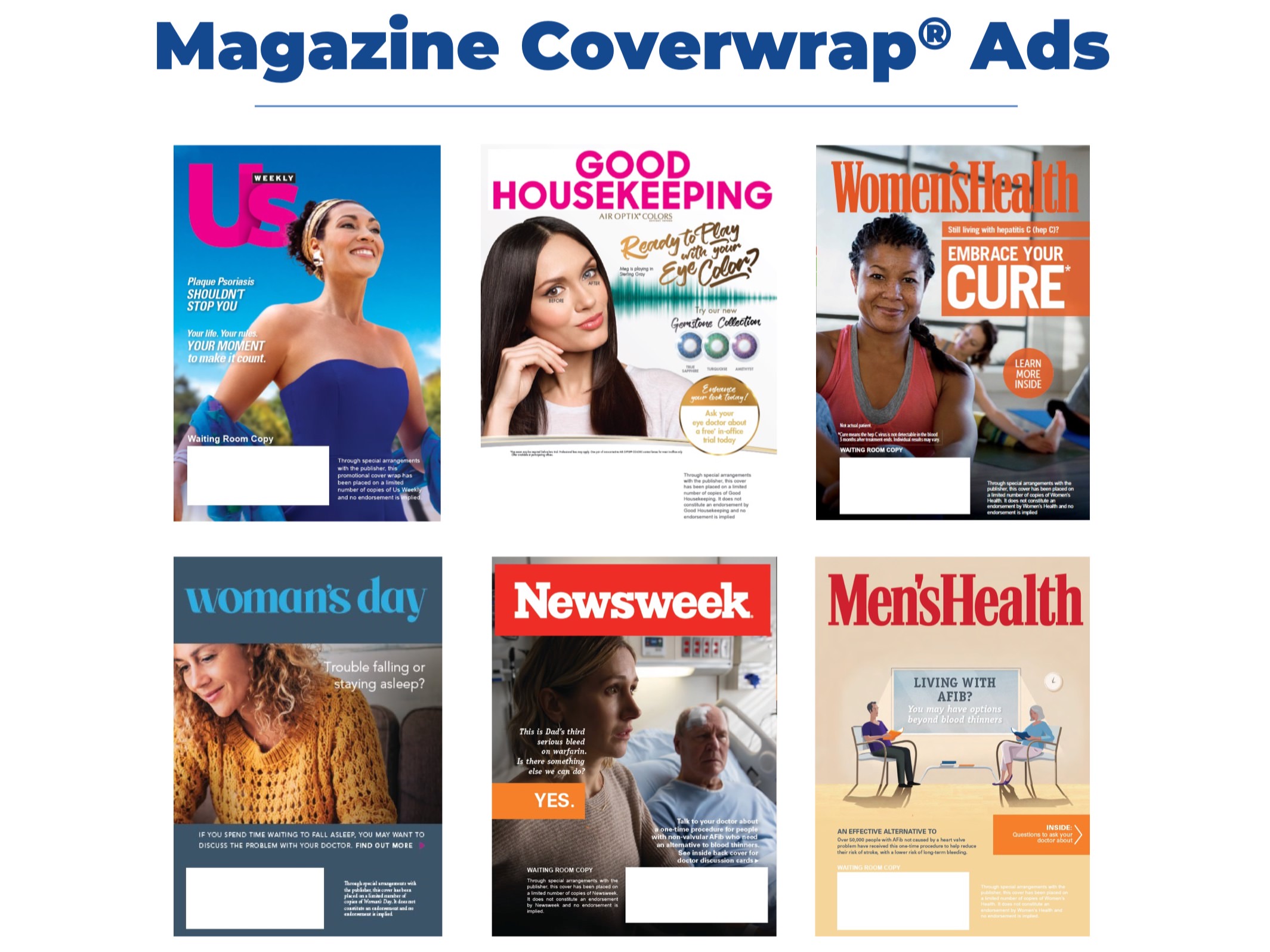 Magazine Coverwrap Ads